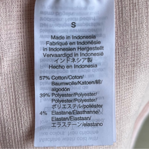 •J.Crew• Tie Front Top in Pale Pink - Size Small - Picture 7 of 9